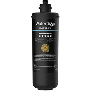 Waterdrop WD-RF10 Waterfilter, 8000 Liter hoge Capaciteit, Vervanging Voor Waterdrop onder Gootsteen Waterfiltratiesysteem