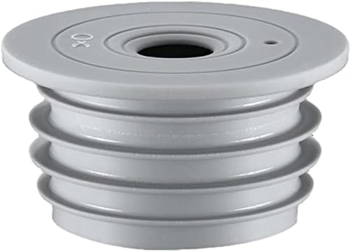 Sello de tubería para lavadora, sello de manguera de drenaje, sello de desodorante, sello de tubería gris para antitapón con anillos, manguera de drenaje, lavadora, herramientas de alcantarillado,