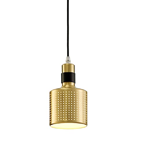 Chandelier creux en fer pour moderniser un éclairage de plafond daté