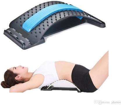 FIZLOZ Stretch Equipment Back Massager Magic Stretcher Fitness Lumbar Support Relaxation Mate Spinal Pain Relieve Chiropractor message (B082GSW1XH) Amazon Price History, Amazon Price Tracker