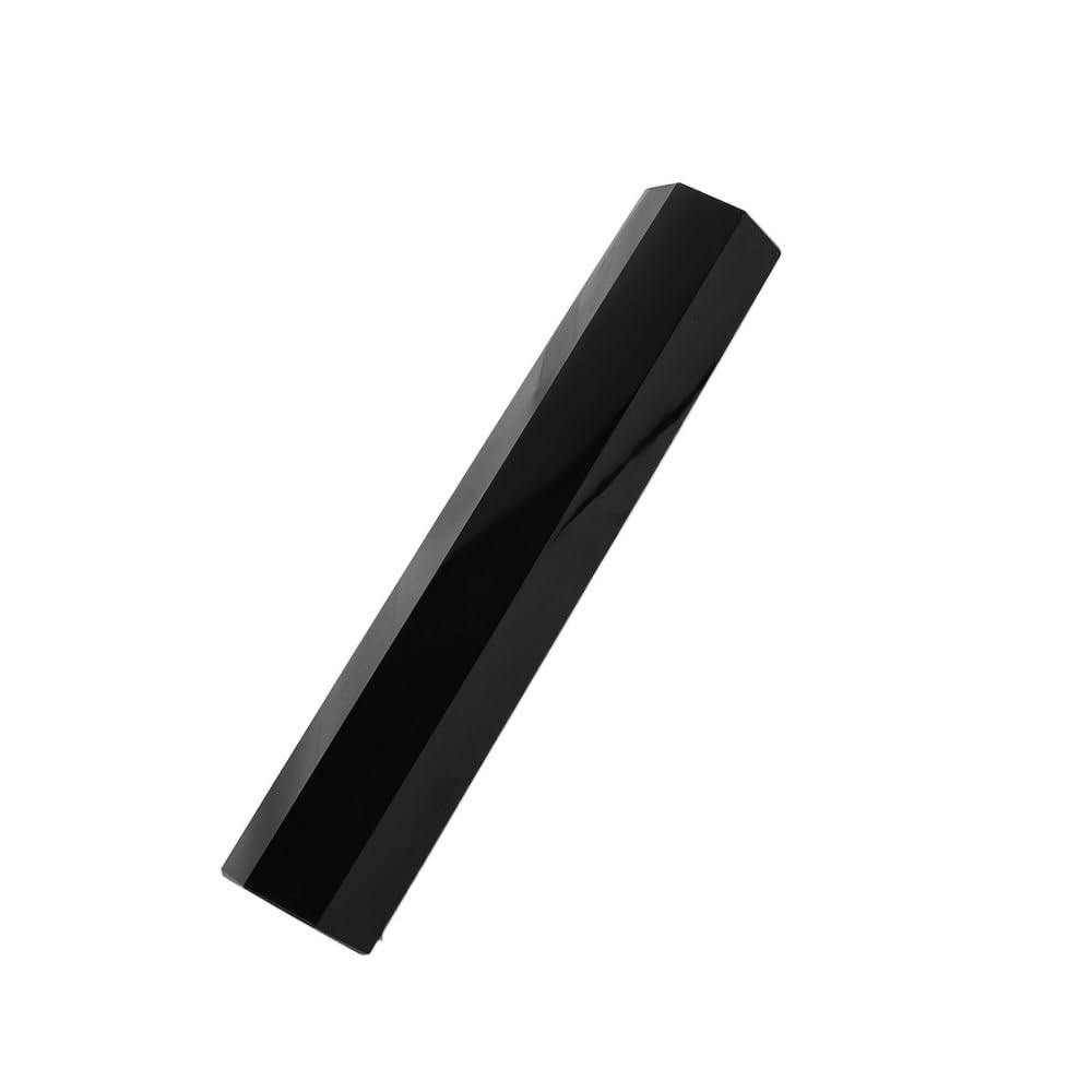 KJEBVHIRS 1PC Obsidian Hexagonal Crystal Column Craft Desktop Decorative Black Ornaments Column Ornaments