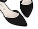 Greatonu Zapatos de Tacón Ancho Negro Espigón Suede Modo de Fiesta para Mujer Tamaño 39 EU Imagen de Greatonu Zapatos de Tacón Ancho Negro Espigón Suede Modo de Fiesta para Mujer Tamaño 39 EU