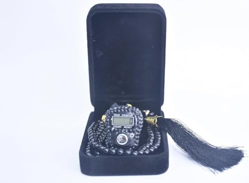 Image of Luxury Gifts Beads Prayer Tasbeeh with Digital Tally Counter Tasbih Gift Set (Random Colour)