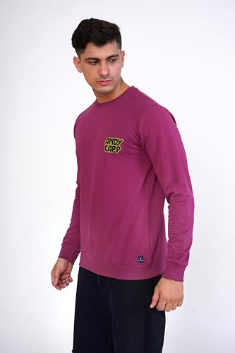 Image of Royaltail Men's Cotton Regular Fit Full Sleeves Pullover Printed Sweatshirts
