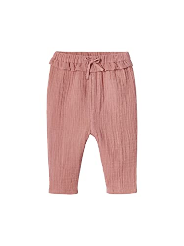 Vertbaudet Baby Hose aus Musselin Altrosa 92/98