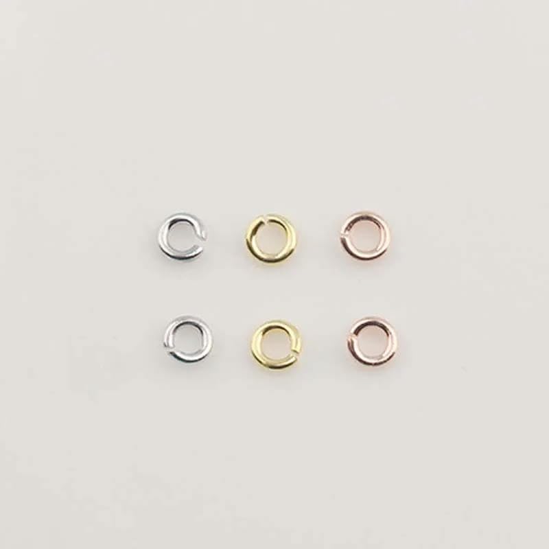 Anelli Split In Argento Sterling, Anelli Split Da 7 Mm, 100 PC - Foto 5