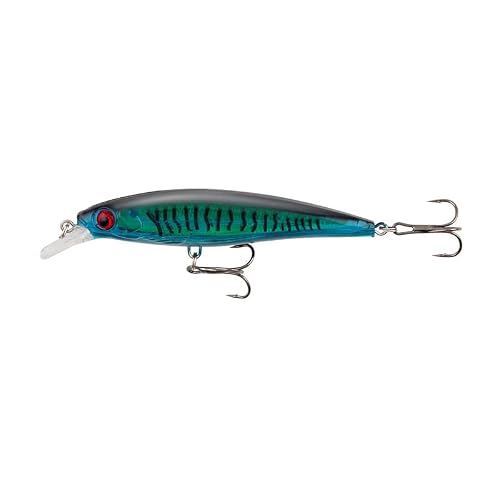 Foto von KERUNE Wobbler Set 10 Stück Kunstköder 11.2cm/13.2g Angelköder Minnow schwimmend Raubfischangeln wie Hecht, Zander, Barsch, Wels hecht köder