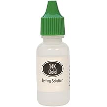 14K Gold Testing Solution Test Purity Jewelry Scrap Precious Metal