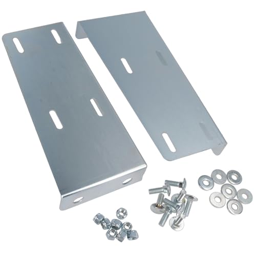 Boîte à outils pour remorque moyenne en plastique avec kit de fixation - 7