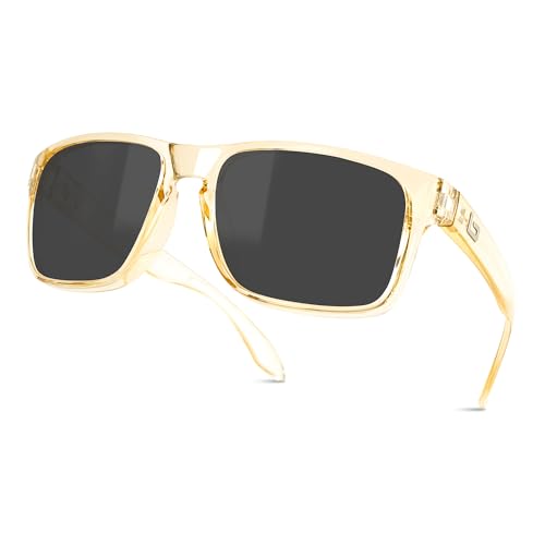 Image of Bnus italy made classic sunglasses corning real glass lens w. polarized option