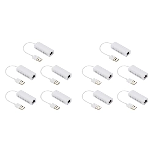 Adaptateur RJ45 Type-C 100M convertisseur réseau sans pilote lot de 10 pièces