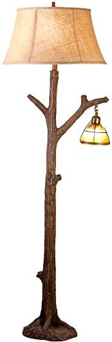 Vintage Direct CFL131211 63.5 in. Tree Floor Lamp with Glass Night Light