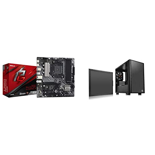 yZbgzASRock AMD Ryzen5000V[Y(Soket AM4)Ή B550`bvZbg MicroATX }U[{[hyK㗝XizB550M Phantom Gaming 4 & Thermaltake Versa H1