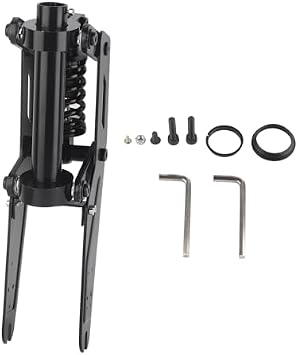 Acouto Accessories Pro 2 Federung Suspension Fork Stainless Steel High Density Reduce Vibration Front Shock Absorption Kit for M365 Pro, Electric Scooter Accessories Modification
