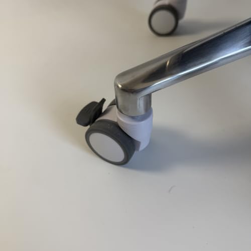 Image of Heavy Duty 400LB Capacity Medical Stool with Locking Rubber Wheel, 360 Adjust Ring (Extra Large Seat)