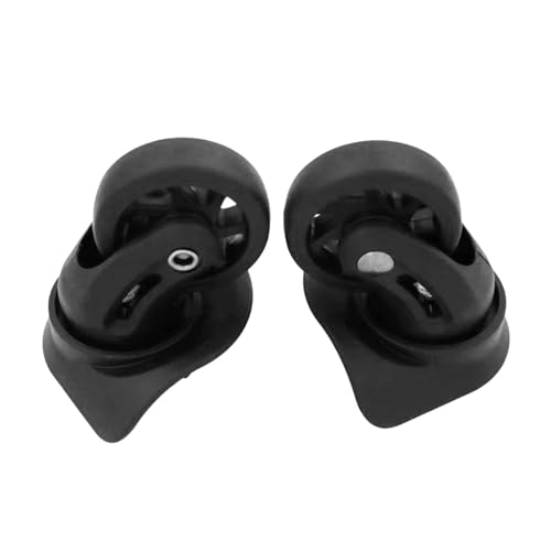 荷物用ホイール スーツケース 回転キャスター 2個 360度回転 取り付け簡単 旅行用スーツケースホイール トロリーケース ホイール交換部品