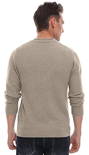 Sailwind SW501-KHAKI-X-LARGE-FBA Men'S Crewneck Sweater Soft Casual Sweaters thumb #2