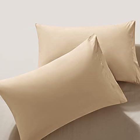 MILVOWOC Brushed Microfiber Pillowcases Cover