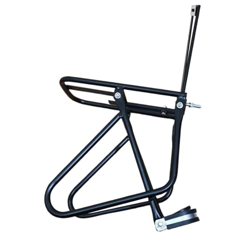 Colaxi 自転車フロントキャリアラック 耐荷重15KG パニエラック キャリア荷物棚 バイクフロントラゲッジラック バイクフロントラック バイクスタンド 自転車フロントフォークラック 自転車フロントラック