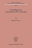 Grundlagen Der Tauschtheorie Des Verbandes 3428043839 Book Cover