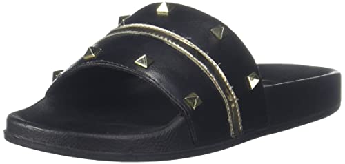 Carlton London Womens Black Sliders-4 Kids UK (CLL-5946) (B08PLNSBBB) Amazon Price History, Amazon Price Tracker