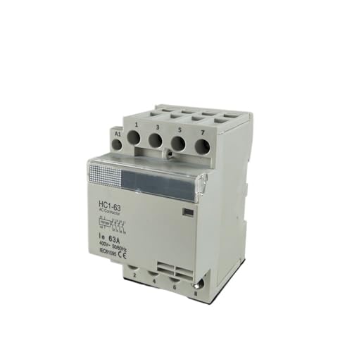 Contacteur de puissance 63A HC1-63 bobine 220V avec isolation 4 pôles 4NO longue durée