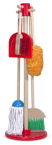 Dust, Sweep & Mop Set w/Stand