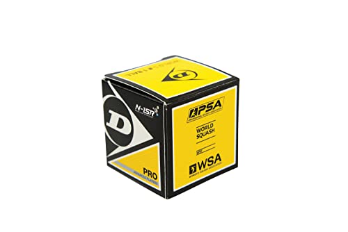 DUNLOP Squash Ball Double DOT9PACK of 12