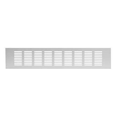 Europlast Silver Aluminium Ventilation Grille 60 X 500 Mm Sokkel Grille Radiator Grille