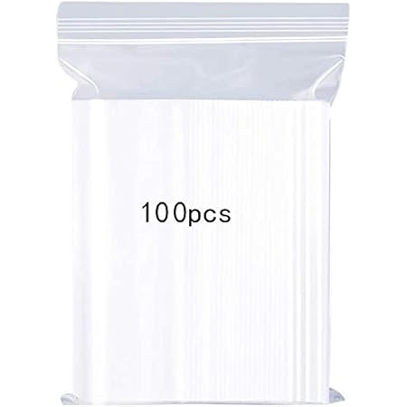 Sacchetti Richiudibili Con Zip 250 Sacchetti In Plastica Trasparente Richiudibili Con Zip 4 Mil - Dimensioni 25 X 30 Mm, Perfetti Per Piccoli Oggetti Sacchetti Trasparenti Con Zip - Foto 6