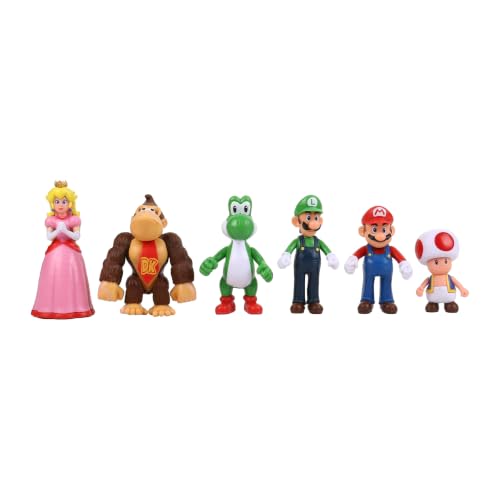 Image of Toys Uncle Figure Pack (Mar*io 6 Pack Set)