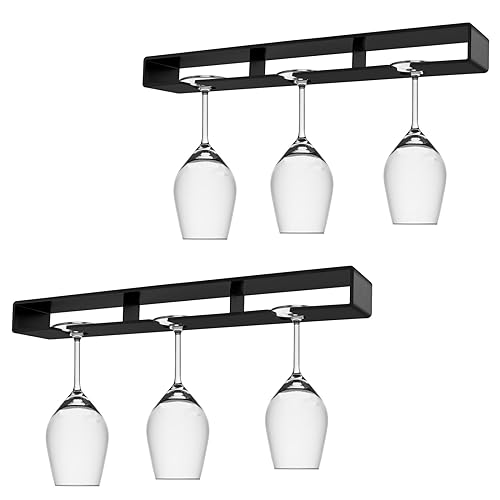 Jognee 2 Stück Weinglashalter, Gläserhalter zum Aufhängen, Weingläser...