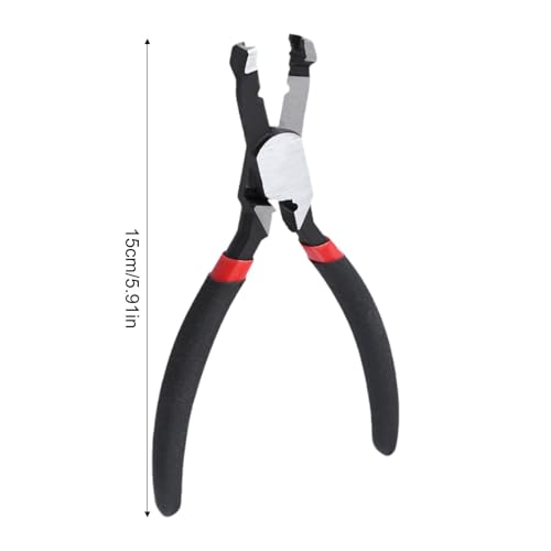 Alicates para tornillos con mango ergonómico negro de fácil manejo manual 4