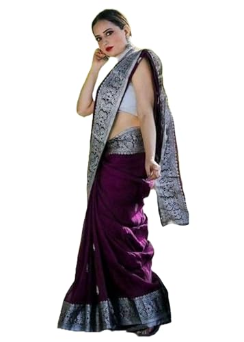Sari soie Lichi jacquard vêtement traditionnel femme haut de gamme 13443