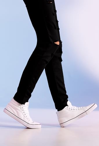 Balera Unisex High-Top Canvas Sneakers Perfect for Dance3