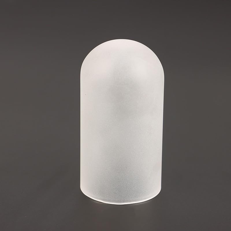 Tubular G9 Glass Cover Threaded Neck Lamp Shade Replacement Parts Sturdy Glass Protectant Tube Frost Cover For G9 Bulb