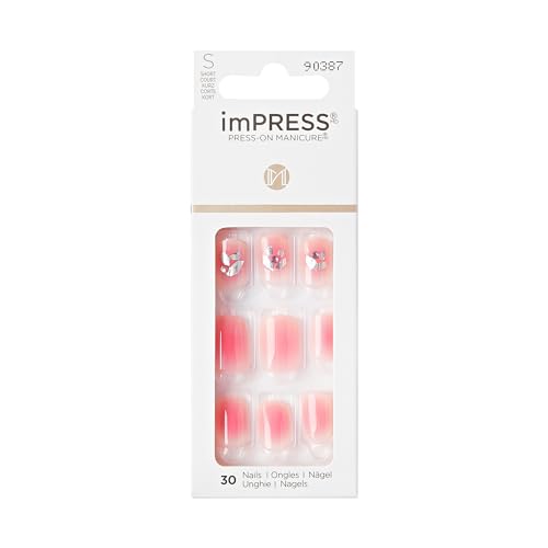 KISS imPRESS No Glue Mani 30 Pcs Premium Press On ...