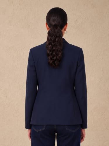 Image of SaintX Women's Premium Formal Blazer | Fully Lined | Regular Fit | 4-Way Stretchable Ultra-Light Fabric | Fashion-Forward | Office /Meetings (WB01)