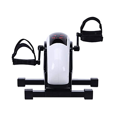 Image of Electric Rehabilitation Exercise Bike Upper Limb Lower Limbs Hand Leg Bicycle Elderly Home Pedal Exerciser Bike, Resistance Adjustable (C) (C) (B)