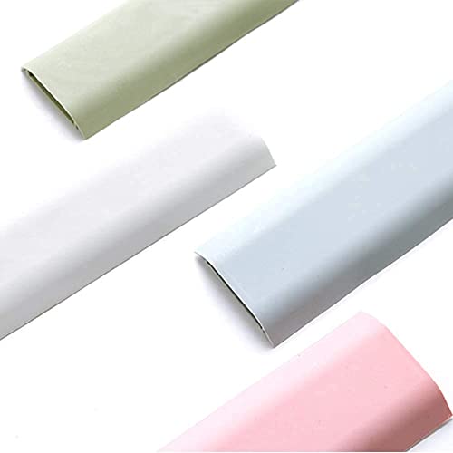 Image of RKPM HOMES Cable Protector I Concealer Cord Cover I Self-Adhesive Wall Mount Paintable Cable Management for Home, Office, Warehouse I Easy to Unfold & Open I Raceway to Hide Wires (Pack of 4, Grey)