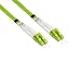 Produktbild Good Connections OM5 LWL Kabel - DUPLEX - Stecker LC an LC - Multimode 50/125 - 1/10/40/100-Gigabit Ethernet - Lichtwellen-Leiter, Glasfaser-Kabel, Patchkabel - 1 m