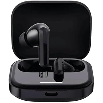 Fone de Ouvido Sem Fio Xiaomi Redmi Buds 5 com cancelamento de ruído e bateria de 40 horas (Preto)