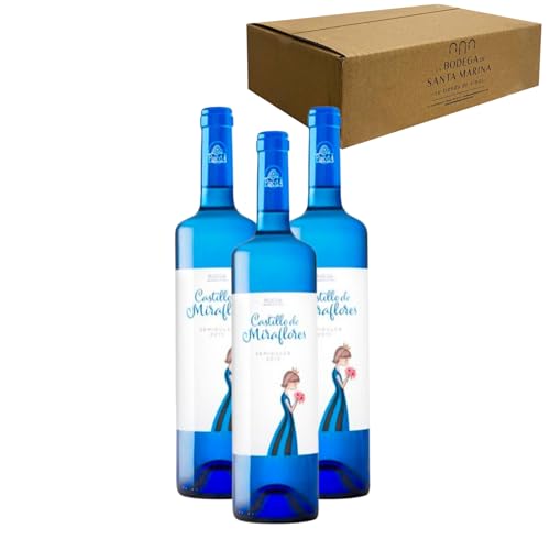 Castillo de Miraflores - Ideal para Maridar con Pescados y Arroces - Pack 3 Botellas 75cl