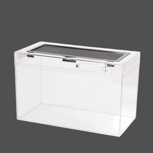 Amazon | VesVas 耐寒耐熱 -20℃~120℃対応 爬虫類ケージ アクリル製 360