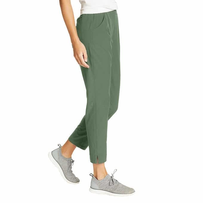 Eddie Bauer Women's Traveler Ankle Pants | Green, X-Large2