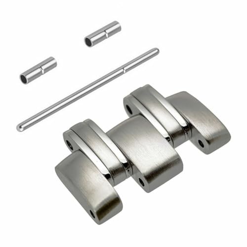 Ewatchparts 20MM WATCH BAND LINK COMPATIBLE WITH OMEGA SEAMASTER 2531.80 2541.80 FULL SIZE 300M TUBE/PIN