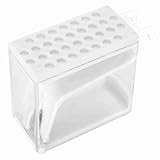 Kadimendium Zahnarzt-Baumwolletui, Watterollenspender 4 Farben zur Auswahl Hygienisches Presstyp-Design für den Mann für das Dentallabor Oral für Aktivitäten im Freien(Weiß)