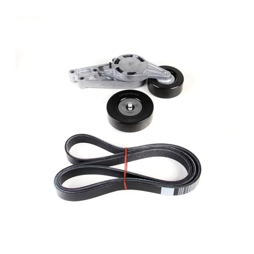 Kit de polea tensora de correa de transmisión compatible con AUDI A4 Quattro A6 1.8T 2.0L 2.0T 06D903137E 06B903341B