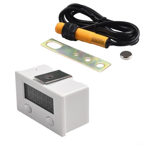 Magnético para sensor de proximidad Contador 6 dígitos Digital Industrial Interruptor para Swing Machine Line Blanco