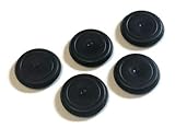 Vital All-Terrain (5 1-1/4 Inch Black Rubber Flush Mount Hole Plug - Sheet Metal Auto Body Panel